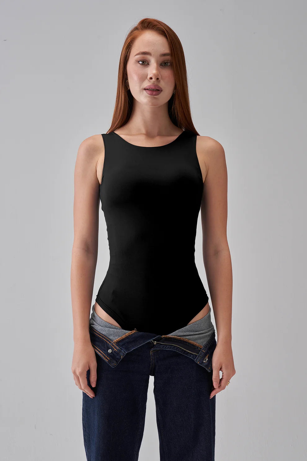 Sleeveless Bodysuit
